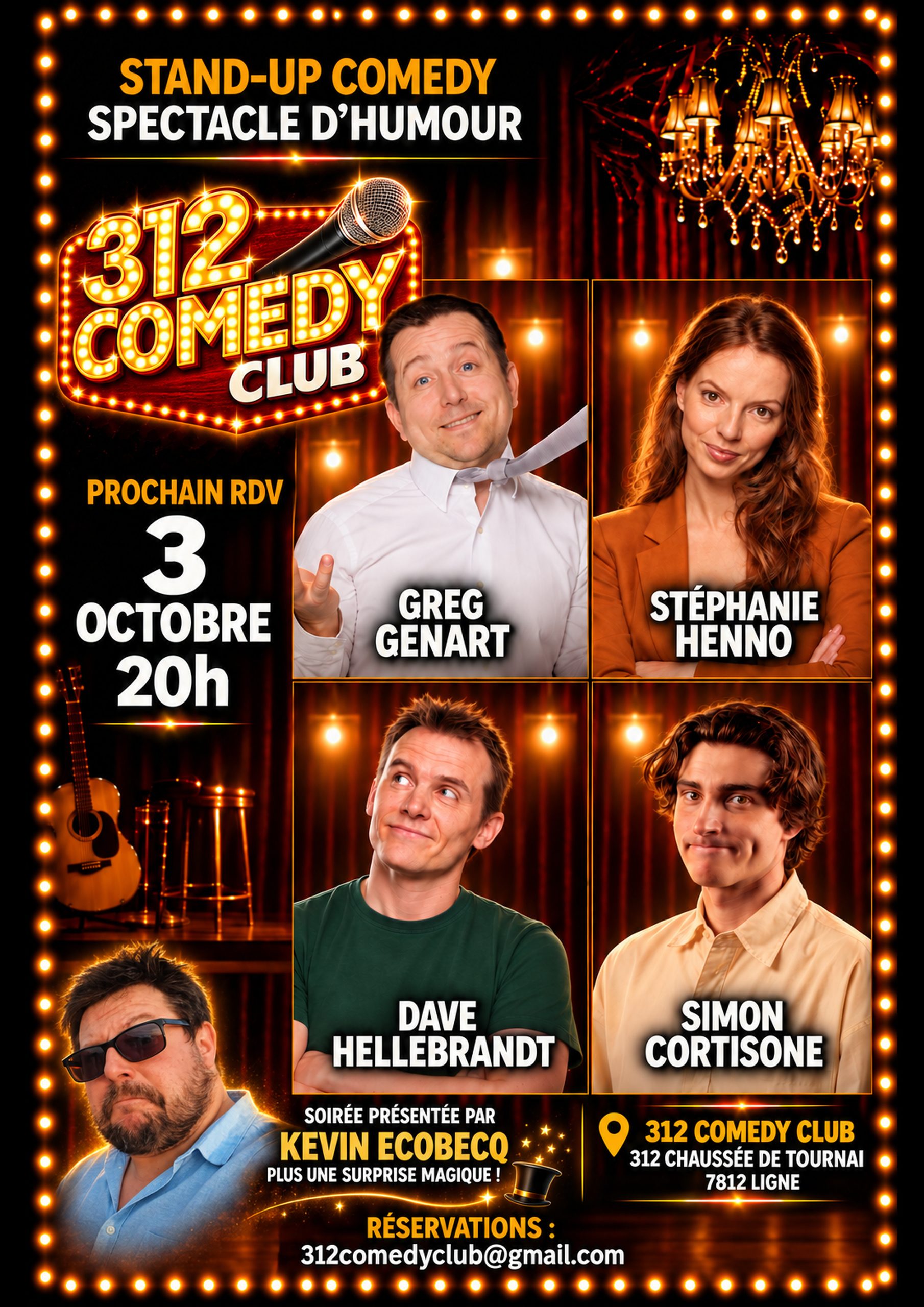 Comedy Club octobre